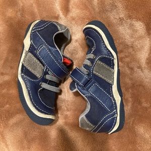 Stride rights leather sneaker size 7m toddler unisex girls boys